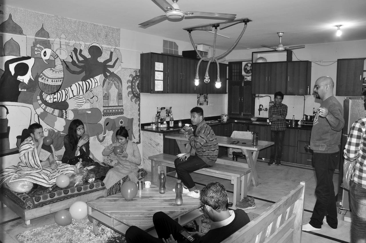 Friends Hostel New Delhi Luaran gambar